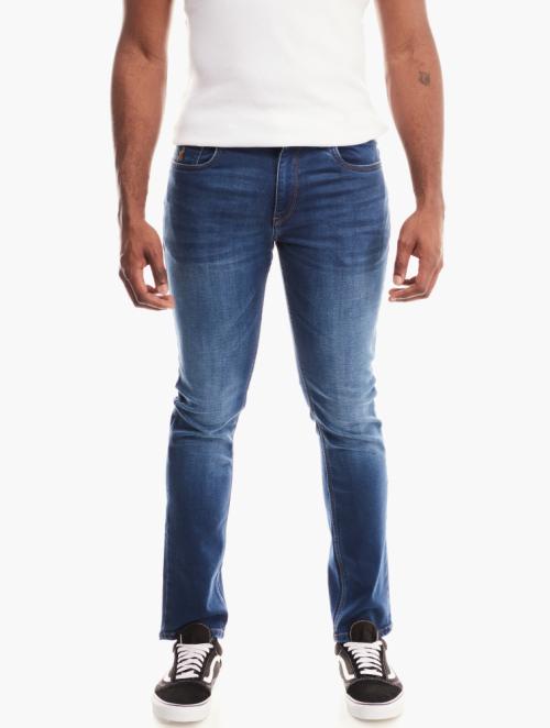 Polo Medium Wash Knitted Slim Leg Denim Jeans