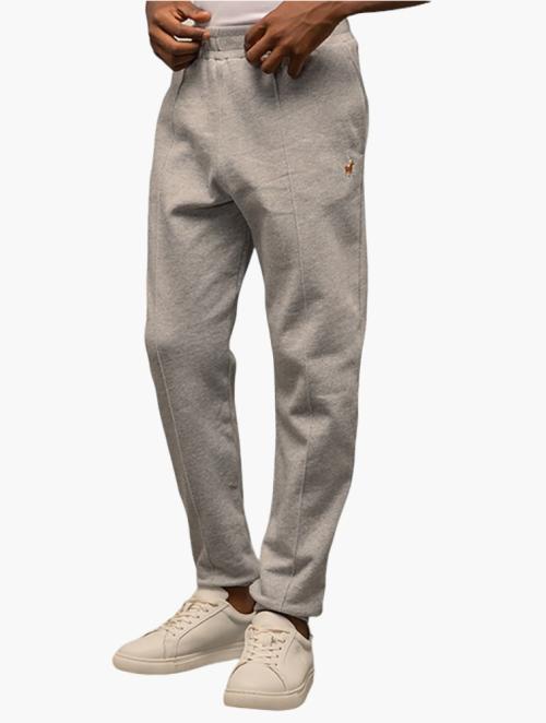 Polo Grey Boys Daryn Jogger Cotton Fleece Pants