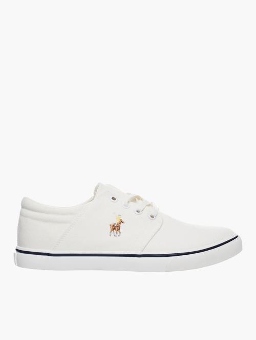 Polo White Classic Canvas Sneakers