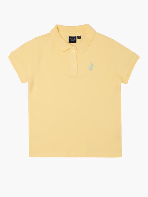 Polo Yellow Classic Short Sleeve Golfer