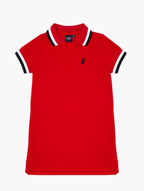 Polo Red Short Sleeve Golfer Dress