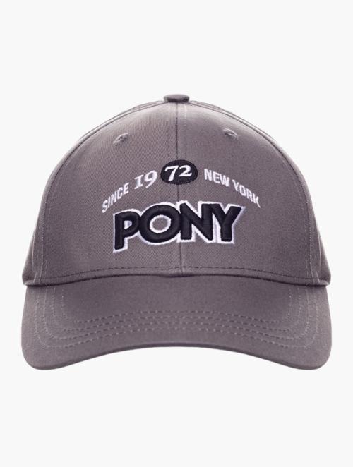 Pony Grey Pony Curve Cap