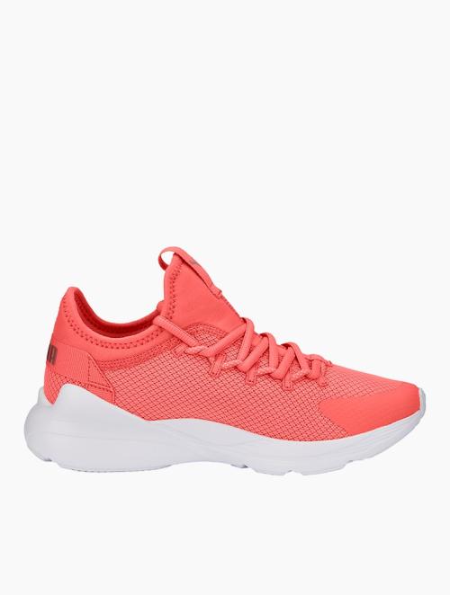 PUMA Carnation Pink & White Cell Vive Running Shoes