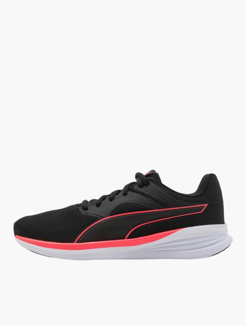 PUMA Black & Fire Orchid Transport Running Shoes