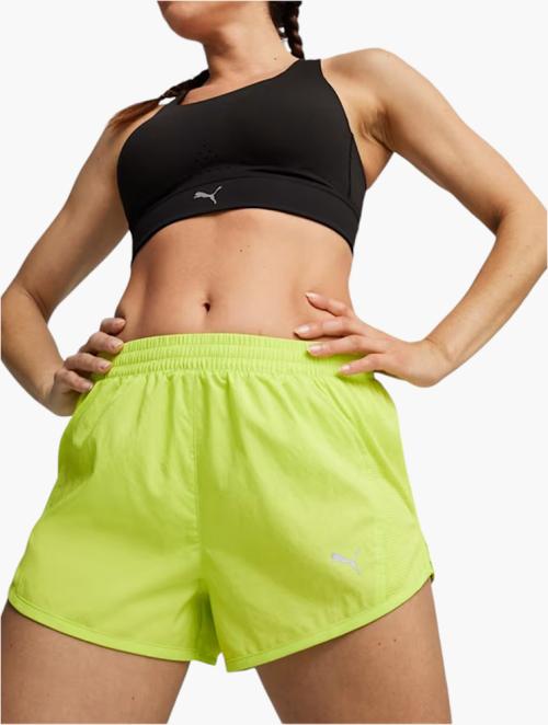 PUMA Lime Pow Run Favorite Velocity 3 Shorts 