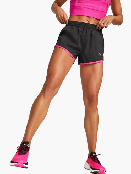 PUMA Black & Pink Favourite Velocity 3'' Running Shorts