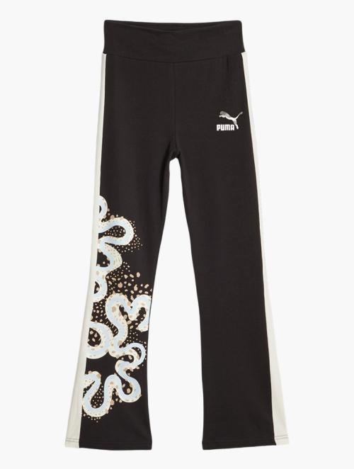 PUMA Black T7 FLWR Leggings