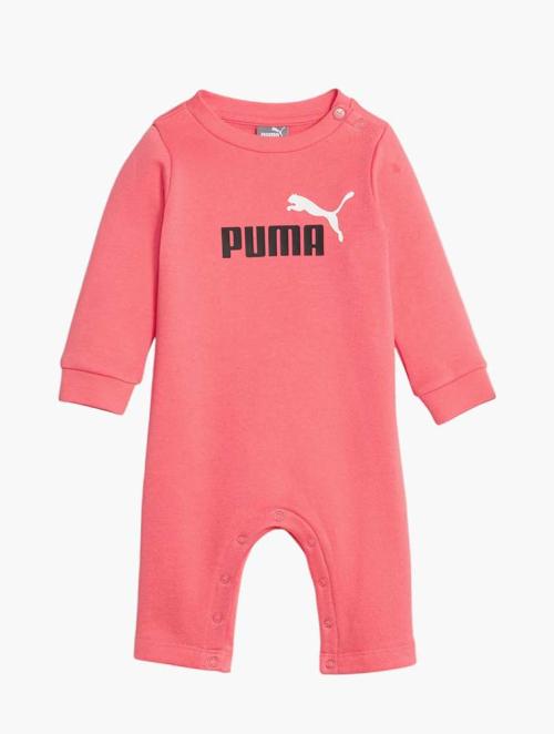 PUMA Electric Blush Minicats Newborn Coverall