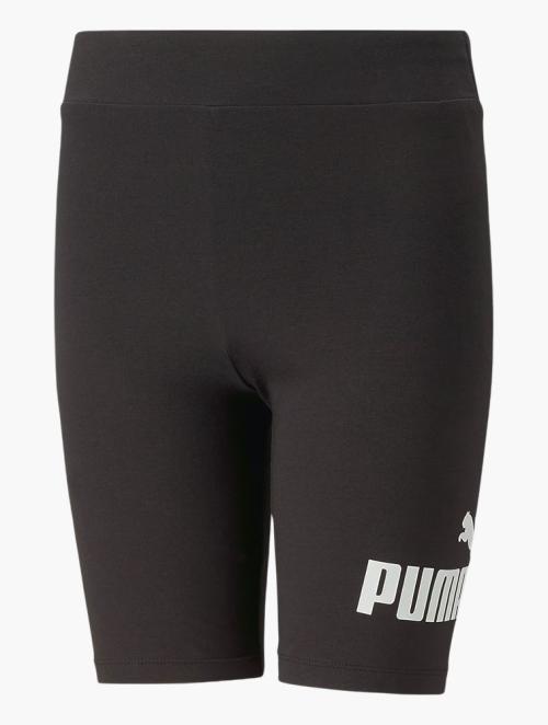 PUMA BlackEssential Logo Tight Fit Short Tights