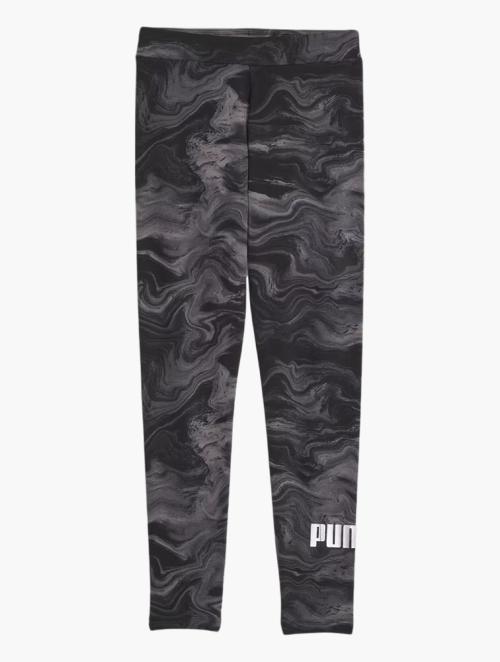 PUMA Black Marbleized Leggings