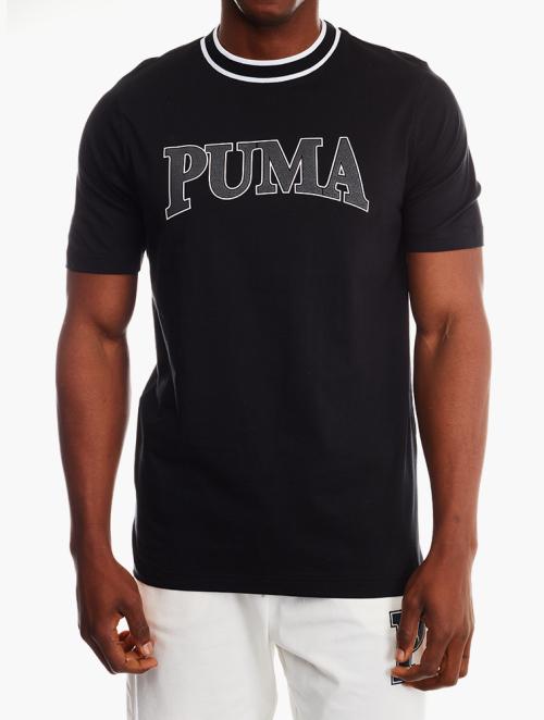 PUMA Black Squad Big Graphic Tee