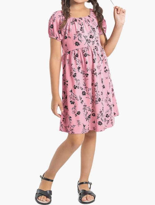 Quimby Elastane Jersey Dress - Pink 1