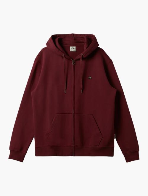 Quiksilver Red Long Sleeve Hoodie