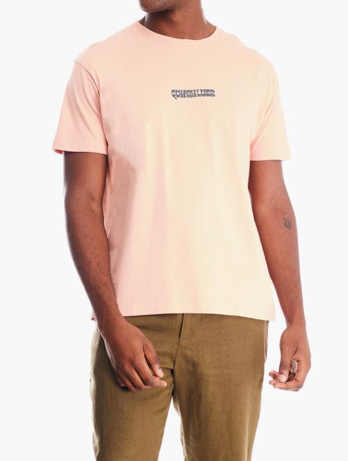 Quiksilver Dusty Pink Enjoy The Ride Mlw Tee