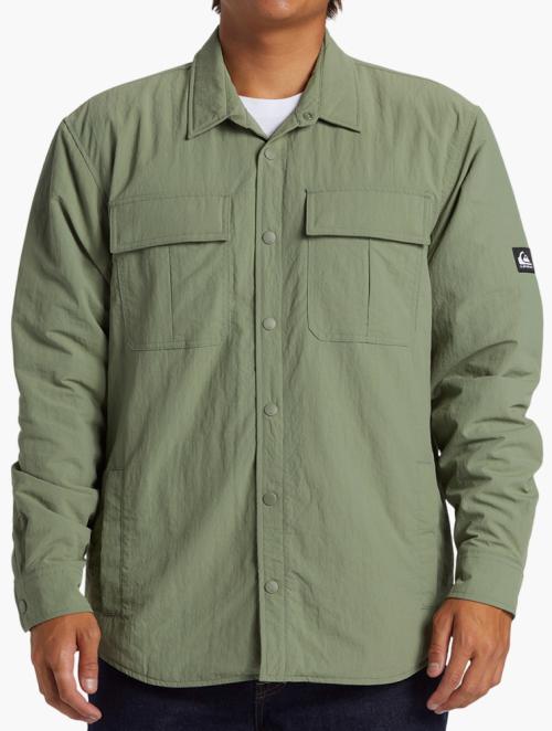Quiksilver Green Cold Snap Shacket