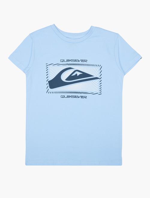 Quiksilver Blue Graphic Print T-Shirt