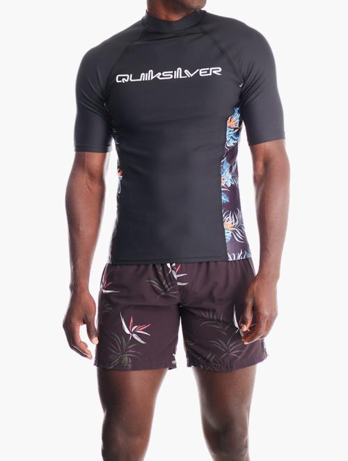 Quiksilver Black Paradise Expre Rash Vest