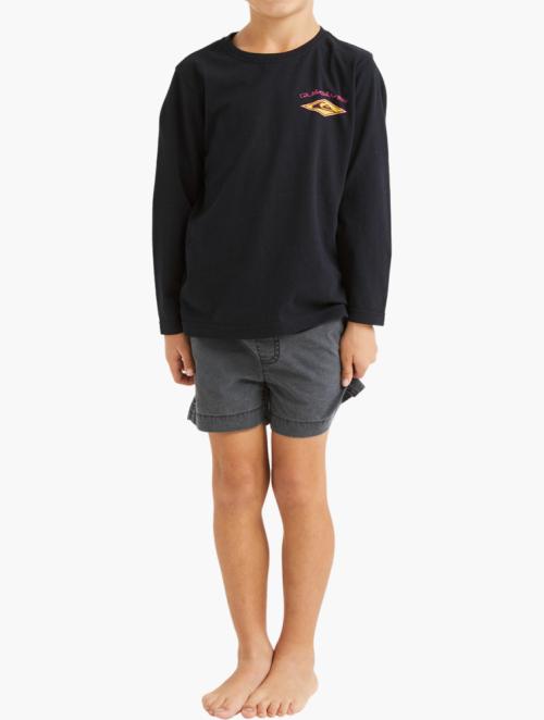 Quiksilver Black Long Sleeve T-Shirt