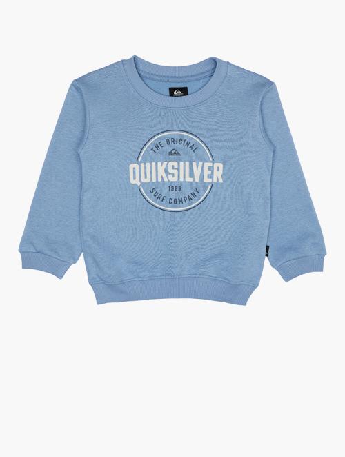 Quiksilver Blue Classic Crew Neck