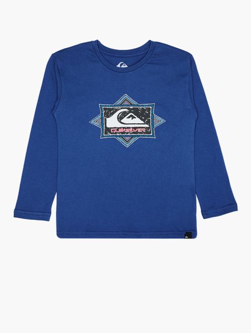 Quiksilver Blue Basic Ls Tee