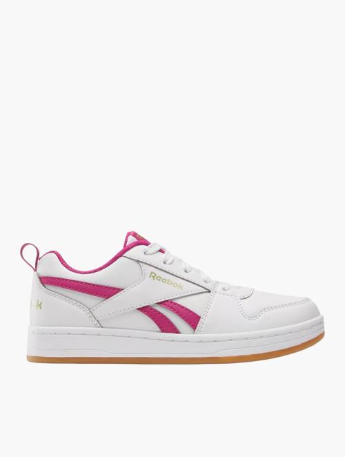 Reebok White And Pink Classic Shoes