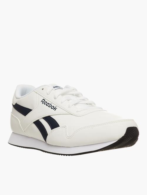 Reebok Navy & White Royal Classic Jogger 3 Shoes