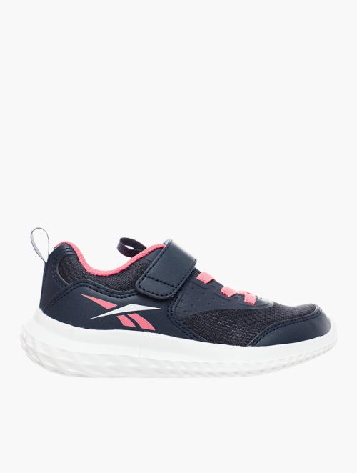 Reebok Black & Pink Rush Runner 4.0 Sneaker