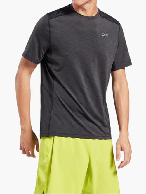 Reebok Black Ts Activchill  Solid Athlete Tee