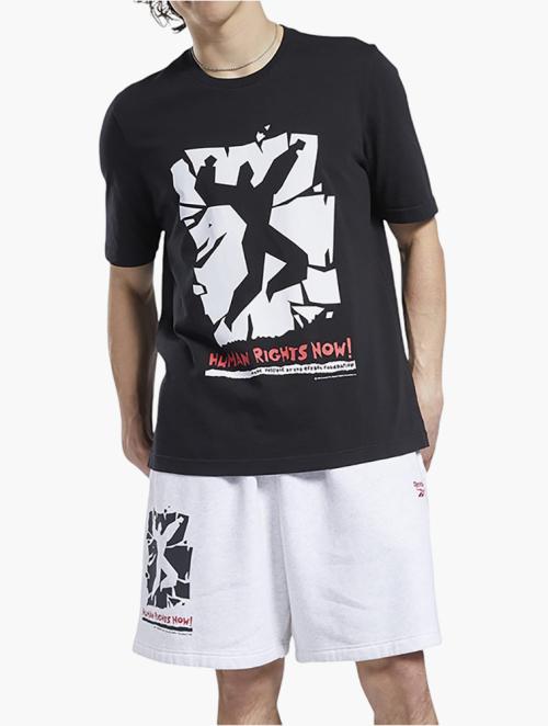 Reebok Black Human Rights Now Graphic Tee