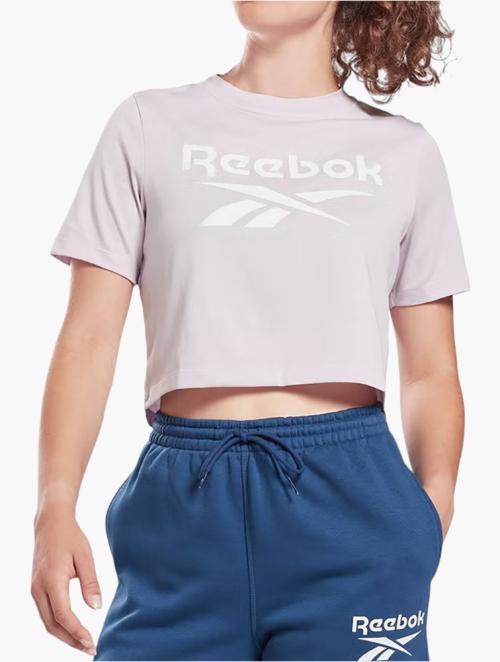 Reebok Quartz Glow Sport Identity Crop T-Shirt
