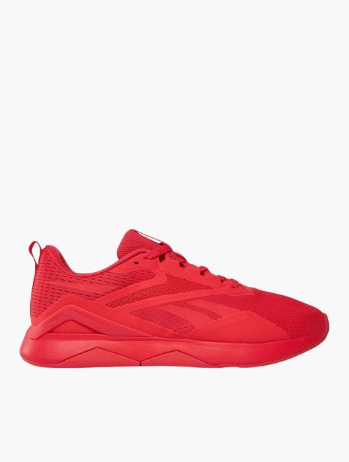 Reebok Cherry & Neon Cherry Nanoflex Tr 2.0 Lace-Up Trainers