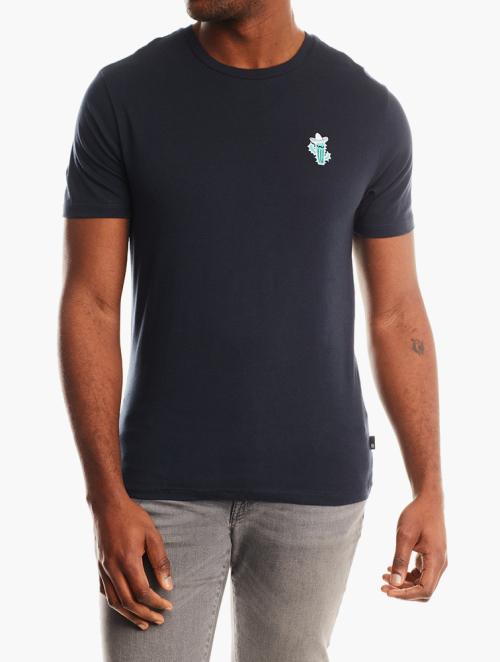 RFO Navy Cactus Mexico Emb Tee