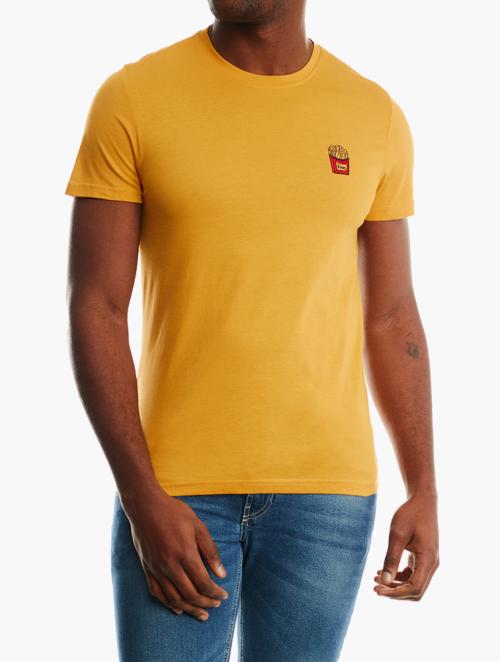 RFO Yellow Graphic Crew Neck Tee