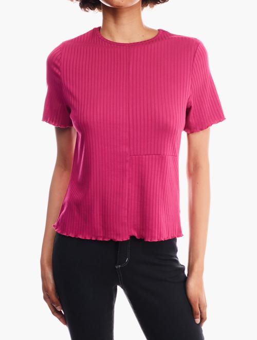 RFO Cerise Paneled Top