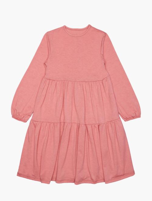 RFO Girls Pink Tiered Dress