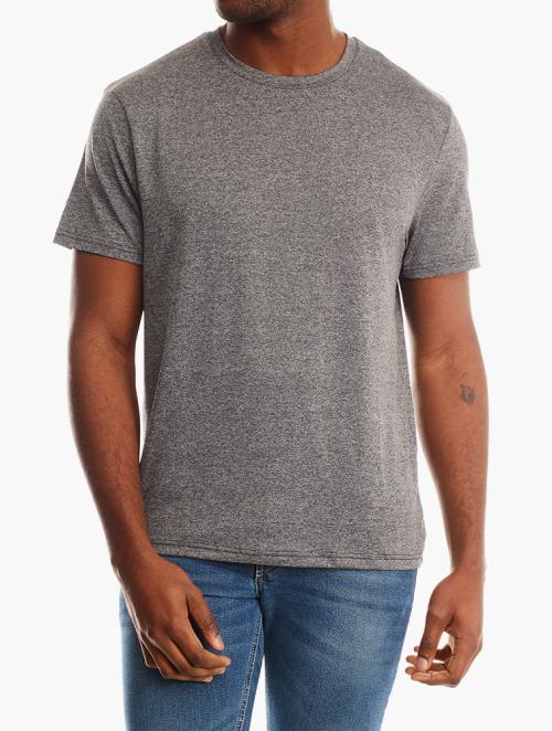 RFO Grey Melange Crew Neck Tee