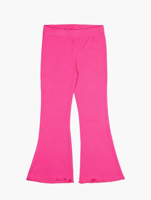 RFO GRLS FLARE LEG PANTS CO-ORD -CERISE