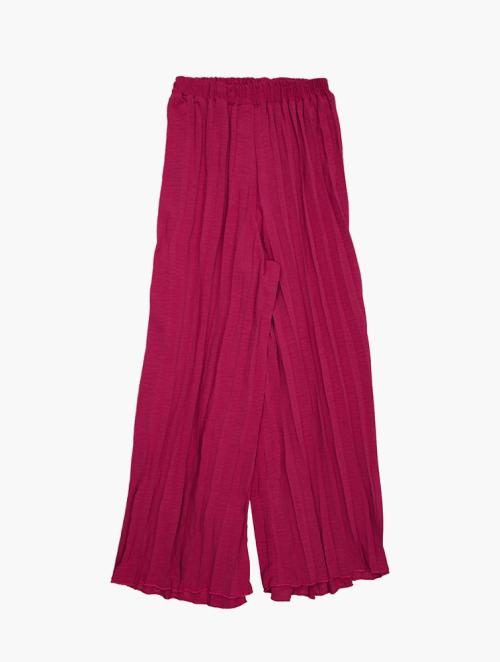 RFO Girls Cerise Pleated Pants