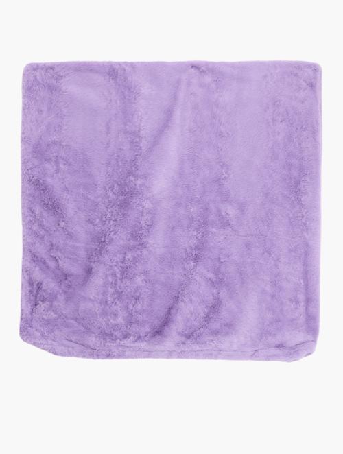 RFO Purple Fur Scatter Cushion