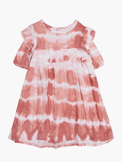 RFO Girls Tie Dye Ruffle Dress