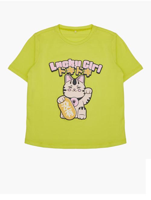 RFO Kids Yellow Graphic Short Sleeve T-Shirt