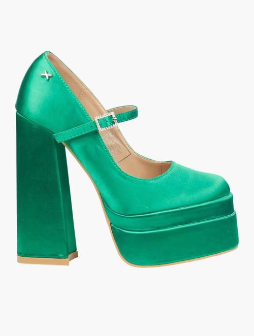 Rock & Co Green Sachi 5 Block Heels