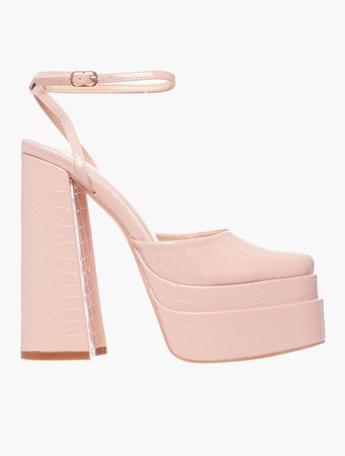 Rock & Co Nude Sachi 9 Faux Patent Sandals