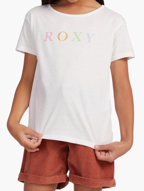 Roxy Snow White Day And Night Relaxed Fit T-Shirt