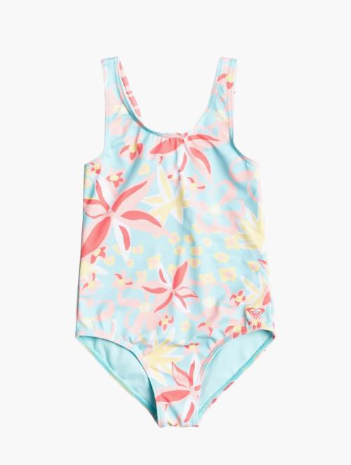 Roxy Girls Tanager Floral Conf Holiday Flower One-Piece