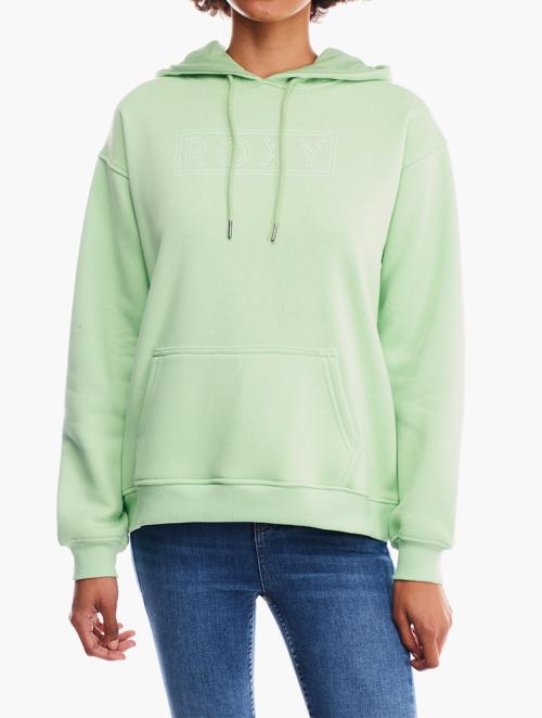 Roxy Green Long Sleeve Hoodie