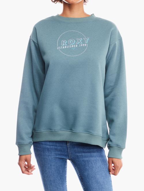 Roxy Blue Long Sleeve Crew Neck