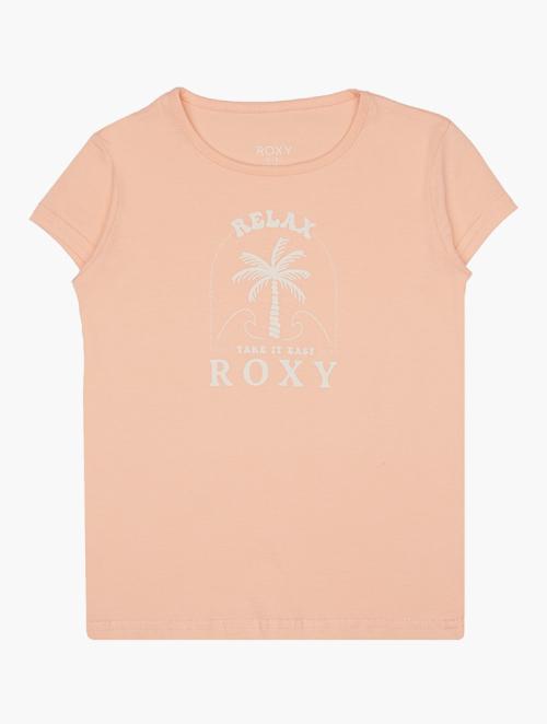 Roxy Pink Graphic Print T-Shirt