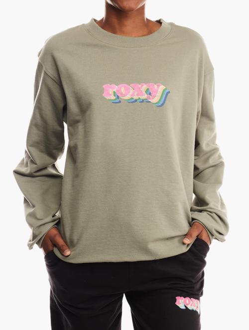 Roxy Green Sand Under The Sky Basic Brushed Fleece