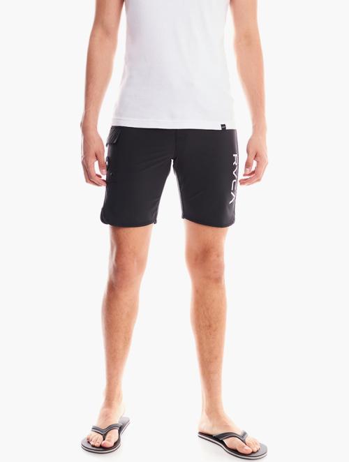 RVCA Black Va Sport Sweat Shorts